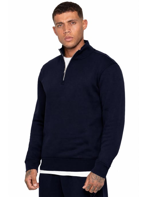 Enzo Milano | Herren Trainingsanzug mit Half-Zip Sweatshirt - Image 4