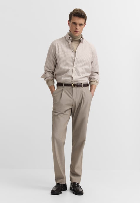 Bugatti Herren Freizeithemd Oxford Karo Button-Down - Image 3