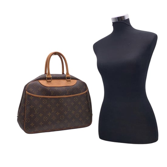 Louis Vuitton Vintage Stoffhandtasche Deauville - Image 3