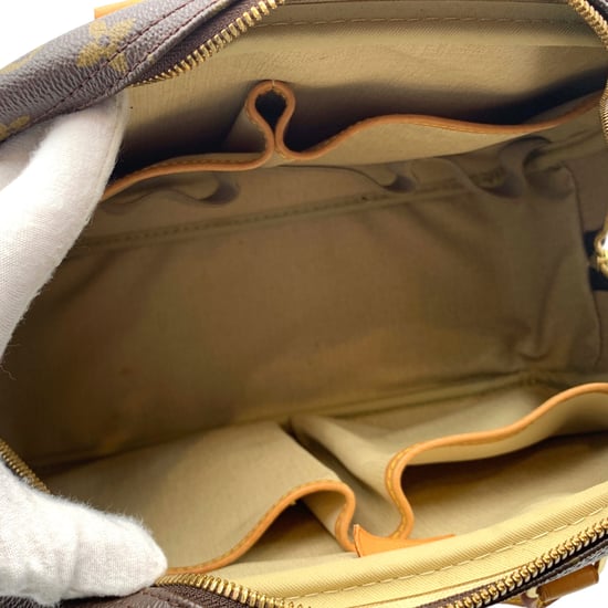 Louis Vuitton Vintage Stoffhandtasche Deauville - Image 6