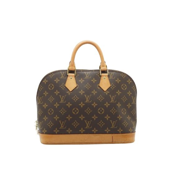 Louis Vuitton Vintage Stoffhandtasche Alma - Image 1