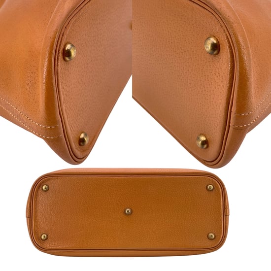 Hermes Vintage Lederhandtasche Bolide - Image 4