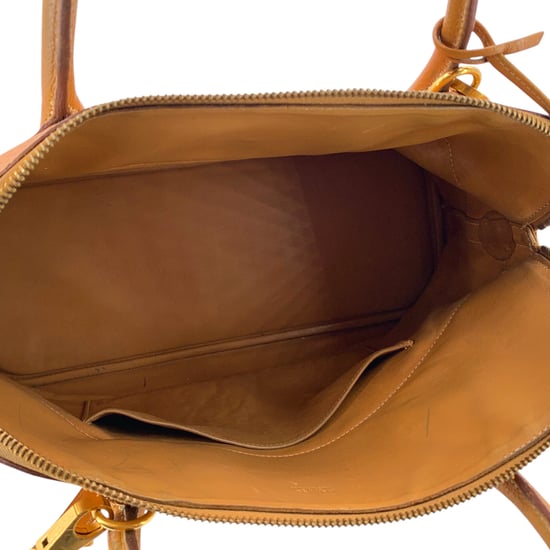 Hermes Vintage Lederhandtasche Bolide - Image 5