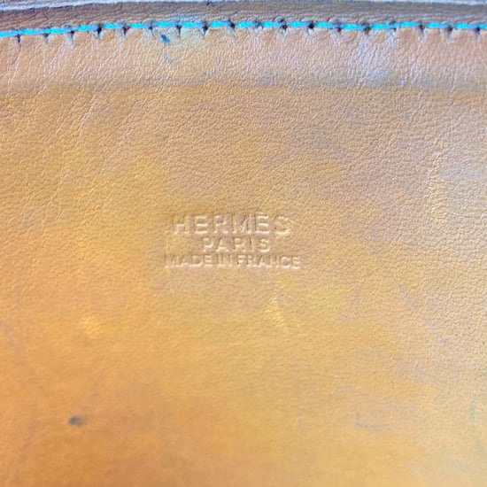 Hermes Vintage Lederhandtasche Bolide - Image 6