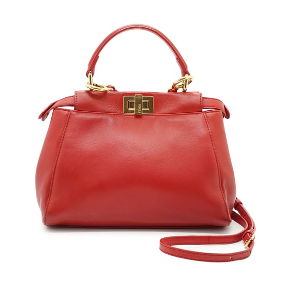 Fendi Lederhandtasche Peekaboo - Image 3