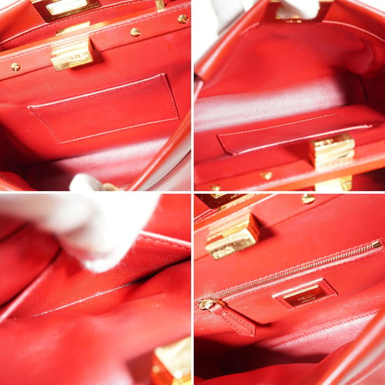 Fendi Lederhandtasche Peekaboo - Image 6