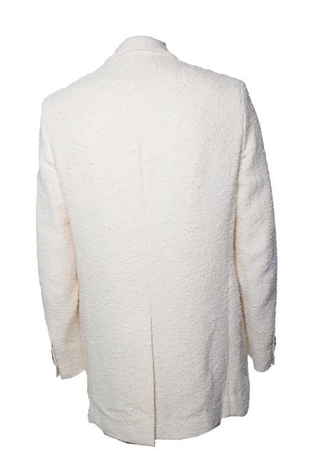 Amiri, weißer Bouclé-Blazer - Image 2