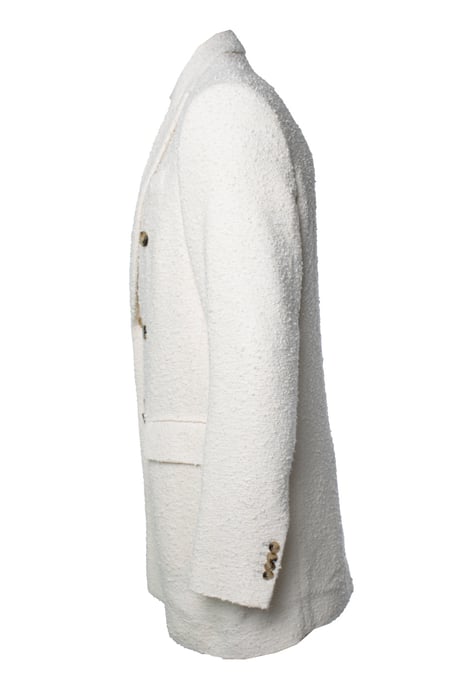 Amiri, weißer Bouclé-Blazer - Image 4
