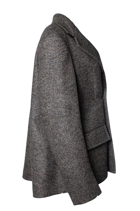 Bottega Veneta, Cape-ähnlicher Double-Breasted-Blazer - Image 4