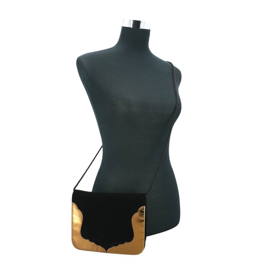 Yves Saint Laurent Vintage Samt-Umhängetasche Abendtasche - Image 2