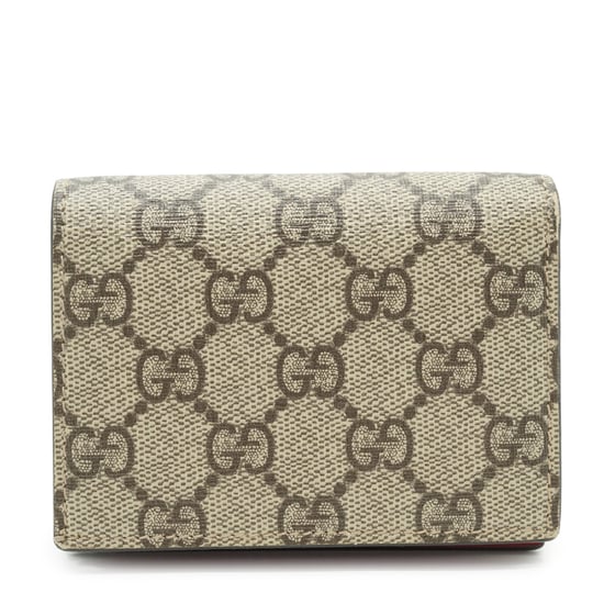 Gucci Stoffgeldbörse Kirsche - Image 2