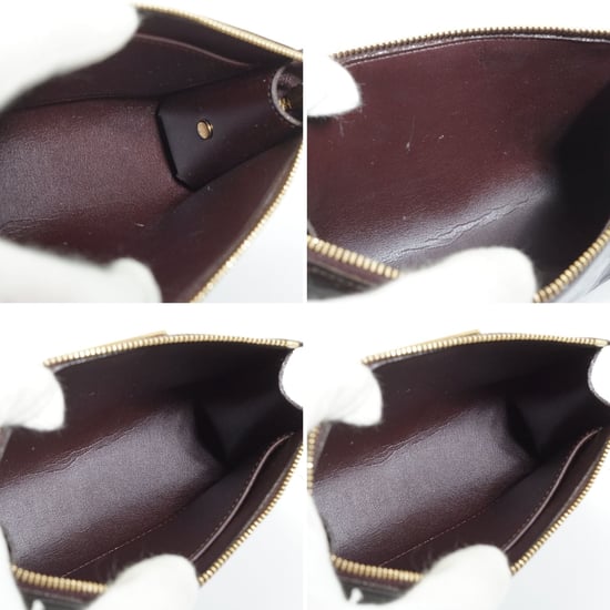 Louis Vuitton Leder-Clutch-Tasche Pochette Cosmetique - Image 4
