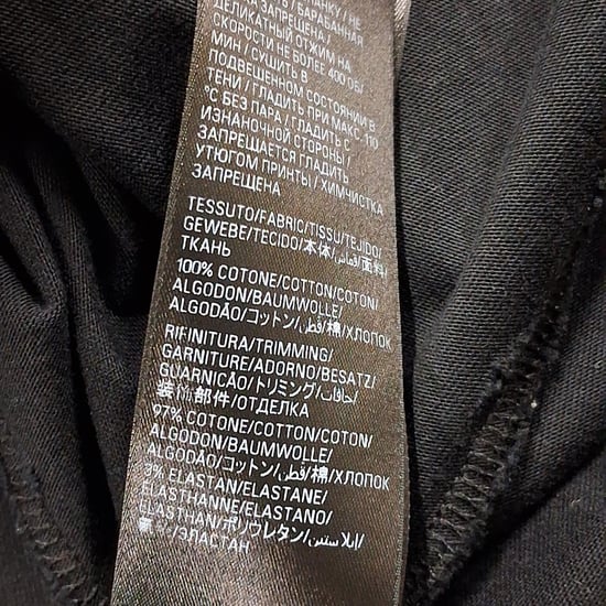 Balenciaga Crypto Oversized T-Shirt aus schwarzer Baumwolle - Image 5