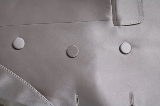 Gucci, satin Doppelreiher-Blazer in zartem Rosa - Image 5