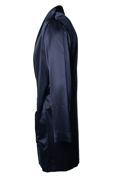 Saint Laurent, blauer Seidenkimono 2022 - Image 2