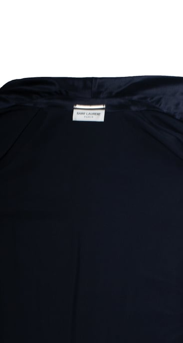 Saint Laurent, blauer Seidenkimono 2022 - Image 5