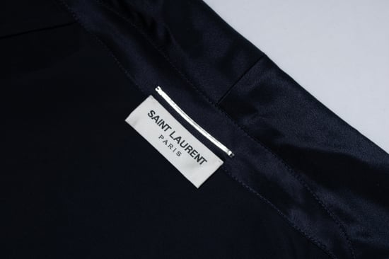 Saint Laurent, blauer Seidenkimono 2022 - Image 6