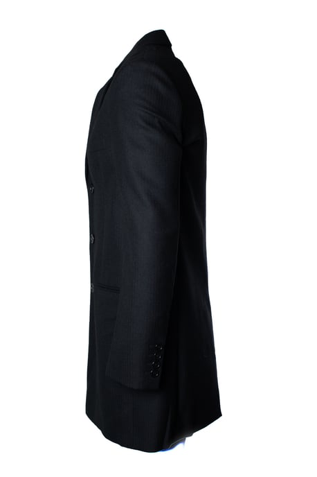 Saint Laurent, schwarzer Fischgrät-Blazer 2018 - Image 4