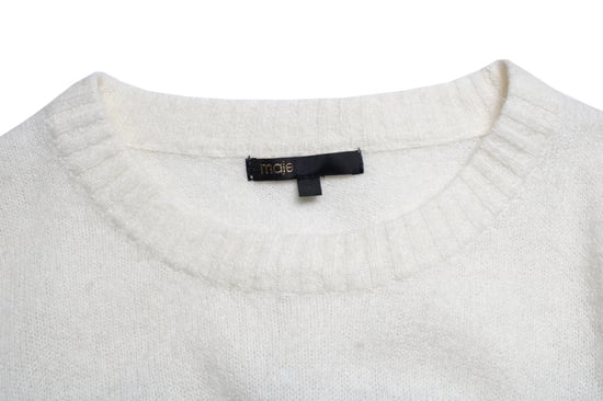 Maje, Strickpullover mit Spitze - Image 5