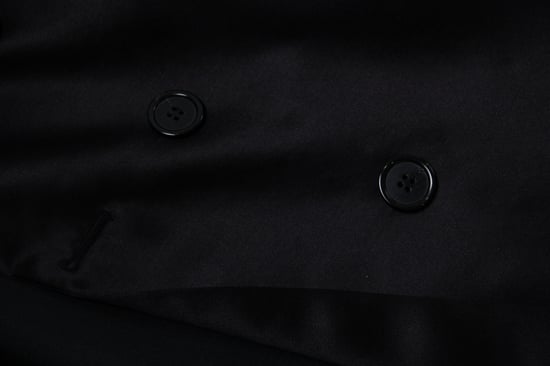 Saint Laurent, schwarzer Seidenblazer 2021 - Image 5