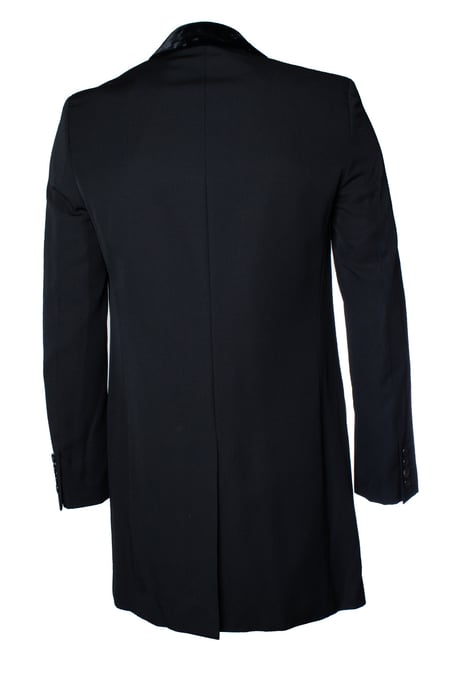 Saint Laurent, langer Blazer mit Samtrevers 2017 - Image 3