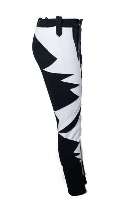 Givenchy, schwarz-weiße Leggings - Image 2