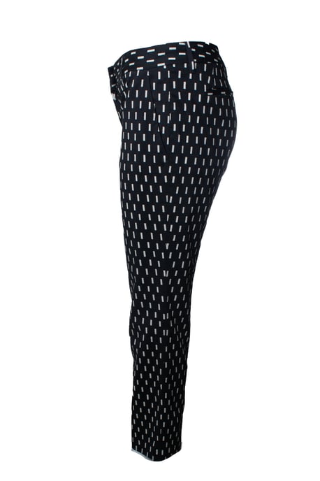 Prada, schwarze grafisch bedruckte Hose - Image 2