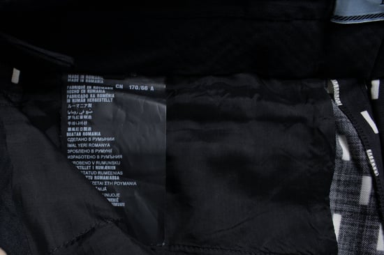 Prada, schwarze grafisch bedruckte Hose - Image 6