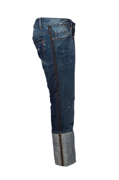Dsquared2, Blue Jeans mit extra hochgezogenen Rohren in Größe IT42/S. - Image 4