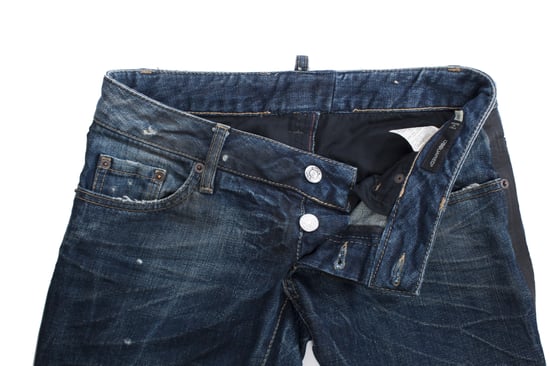 Dsquared2, Blue Jeans mit extra hochgezogenen Rohren in Größe IT42/S. - Image 6