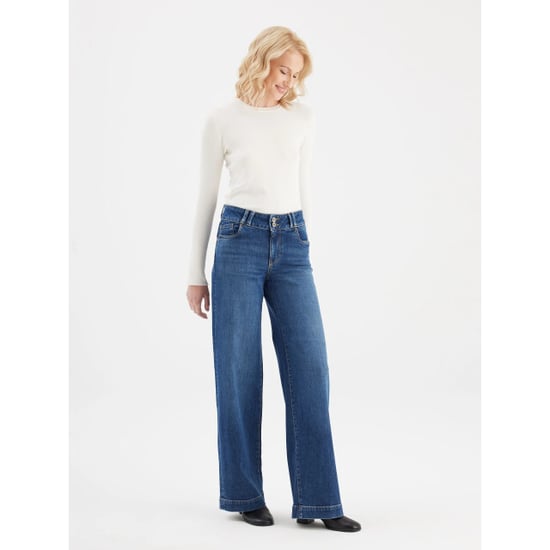Carlotta Jeans mit mittelhohem Bund, 5 Taschen, Dunkelblau - Image 6