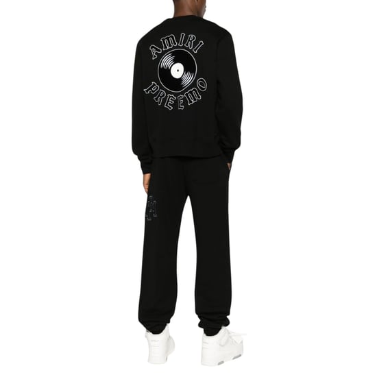 Amiri Premier Record Crew Schwarz - Image 2