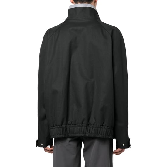 Palm Angels Classic Logo Bomberjacke Schwarz - Image 4