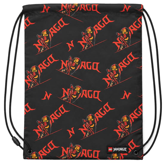 Lego Ninjago Kinder Schwarz/Rote Zugbandschule Tasche - Image 1