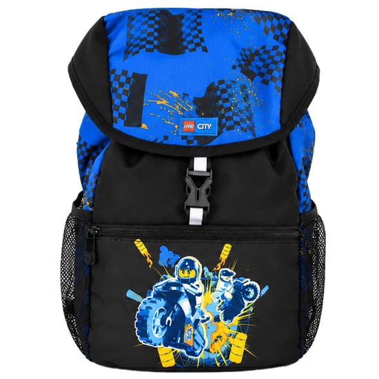 Lego 13L City Rennkindergarten Kinder Rucksack Schwarz - Image 1