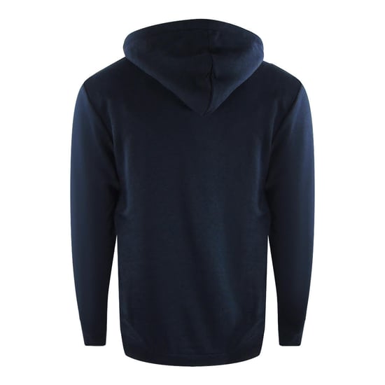 Moschino Hoodie In Marineblau Mit Weißem Box-logo - Image 2