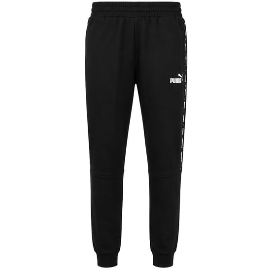 Puma Essential+ Tape Herren Schwarze Jogginghose - Image 1