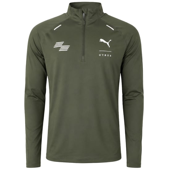 Puma x HYROX Run Cloud Herren Dunkelgrünes Top - Image 1