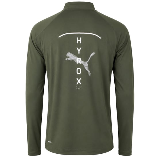 Puma x HYROX Run Cloud Herren Dunkelgrünes Top - Image 2