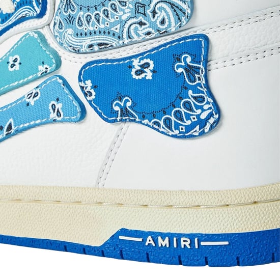 Amiri Skel Top Hi Bandana Blau - Image 3