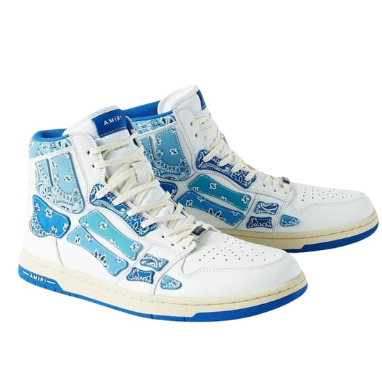 Amiri Skel Top Hi Bandana Blau - Image 4