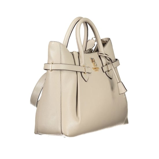 Guess Jeans Beiger Polyurethan Damenhandtasche - Image 3