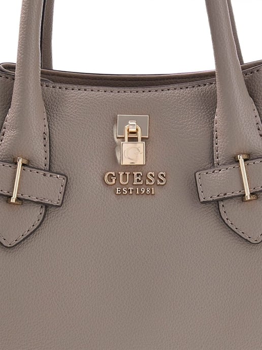 Guess Jeans Beiger Polyurethan Damenhandtasche - Image 4