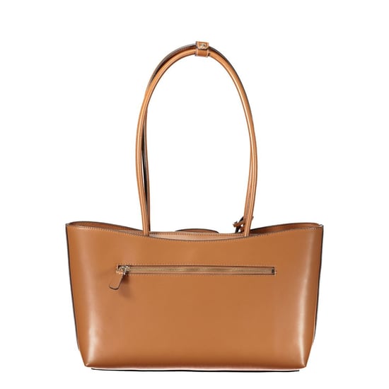 Guess Jeans Marrone Polyurethan Damen Handtasche - Image 2