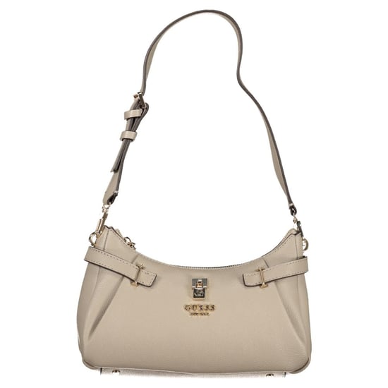 Guess Jeans Grigio Polyurethan Damenhandtasche - Image 1