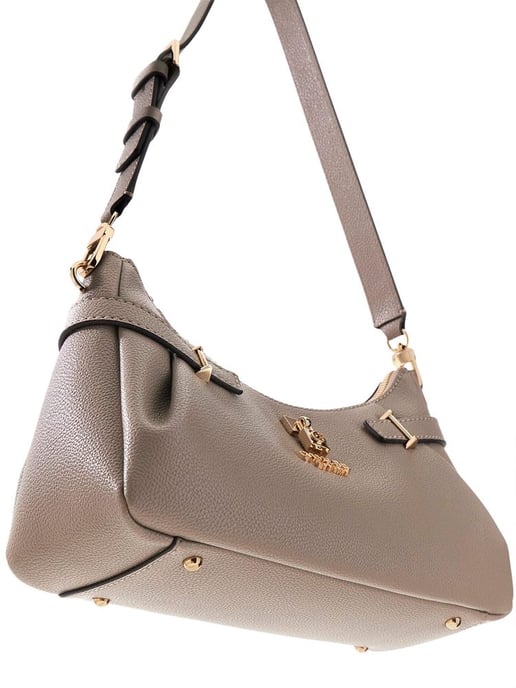 Guess Jeans Grigio Polyurethan Damenhandtasche - Image 4