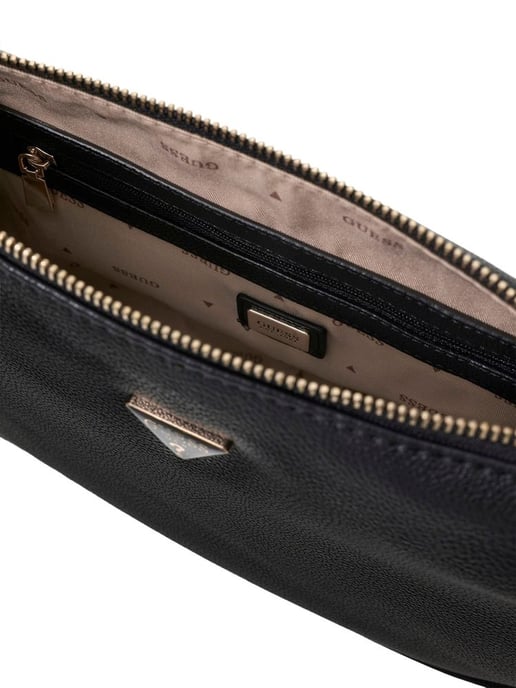 Guess Jeans Nero Polyurethan Damen Handtasche - Image 4