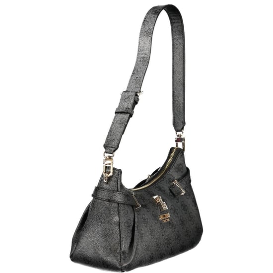 Guess Jeans Nero Polyurethan Damenhandtasche - Image 3