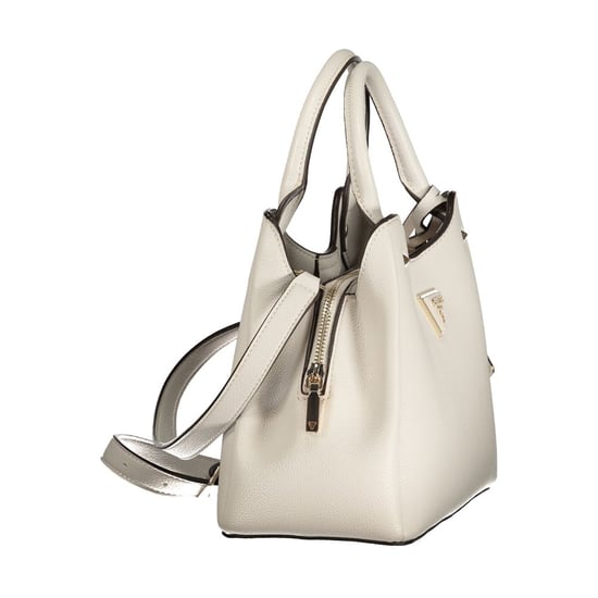 Guess Jeans Grau Polyurethan Damenhandtasche - Image 3