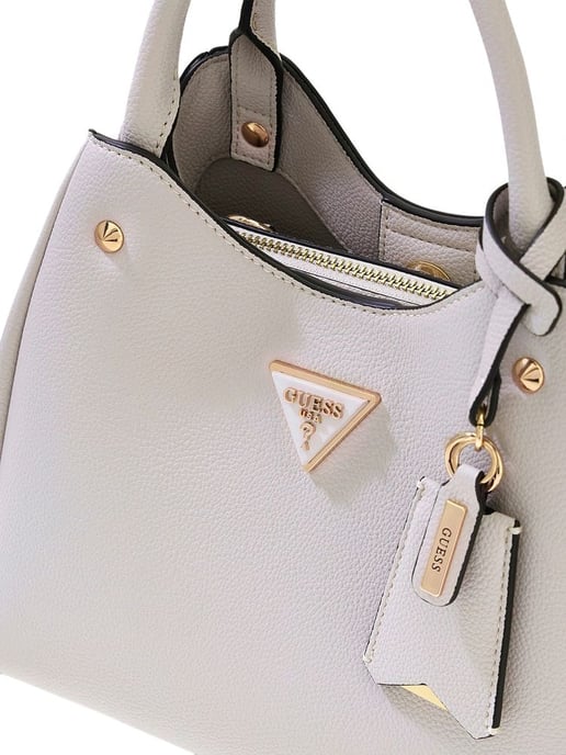 Guess Jeans Grau Polyurethan Damenhandtasche - Image 4